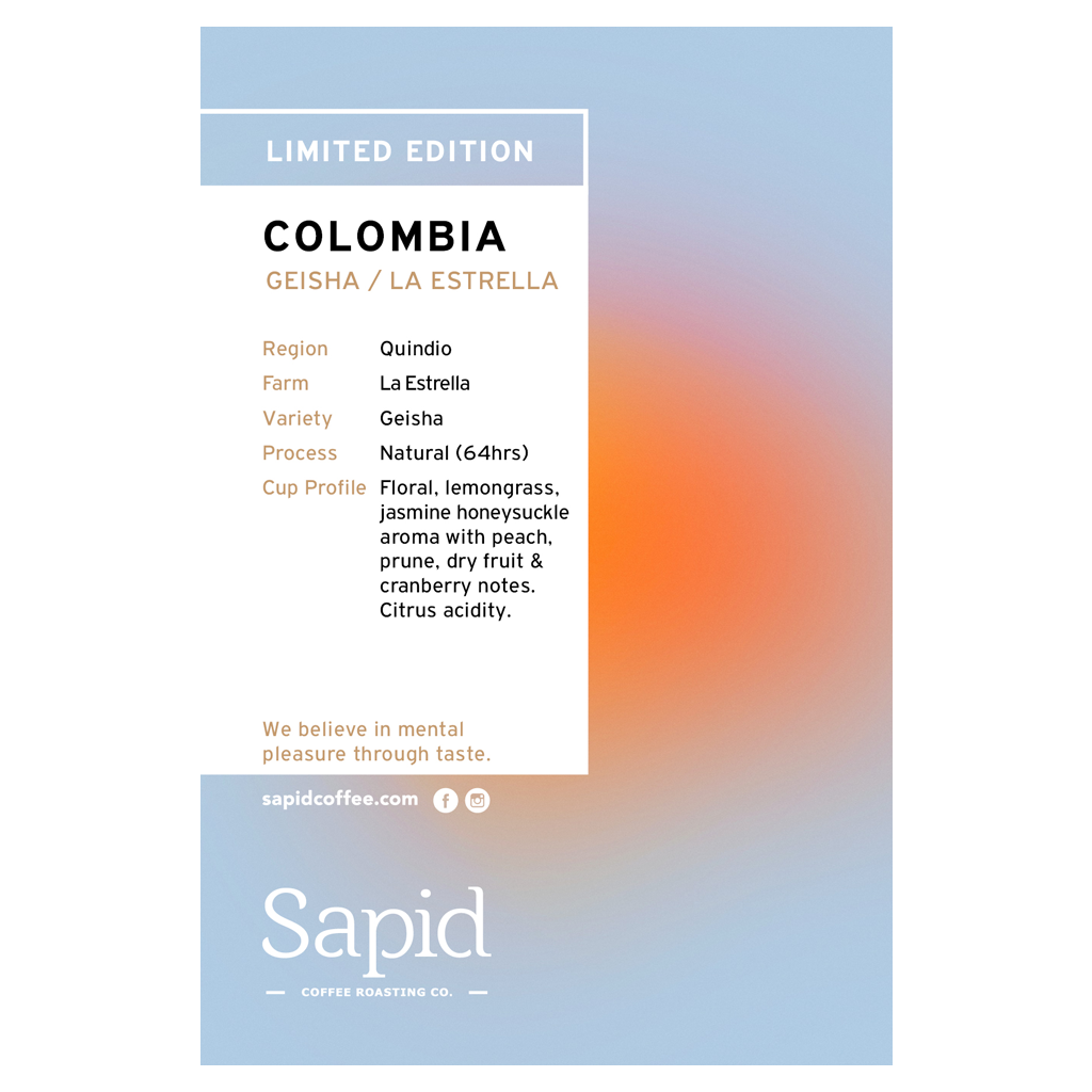 Colombia Geisha / La Estrella, 50gr