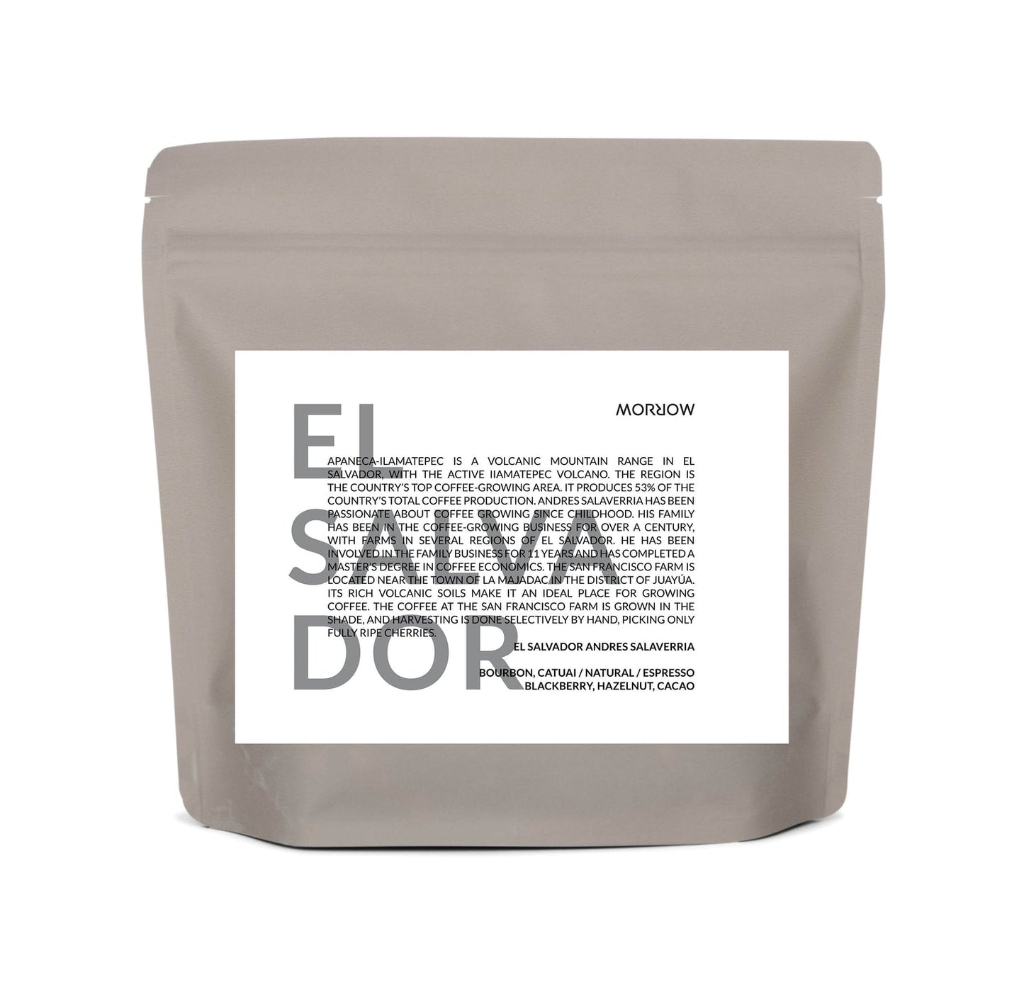 El Savlador Andres Salaverria Espresso